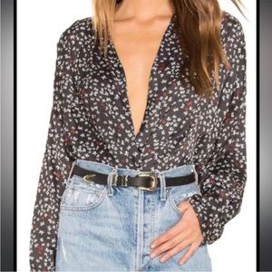 Free People Butterfly Bodysuit